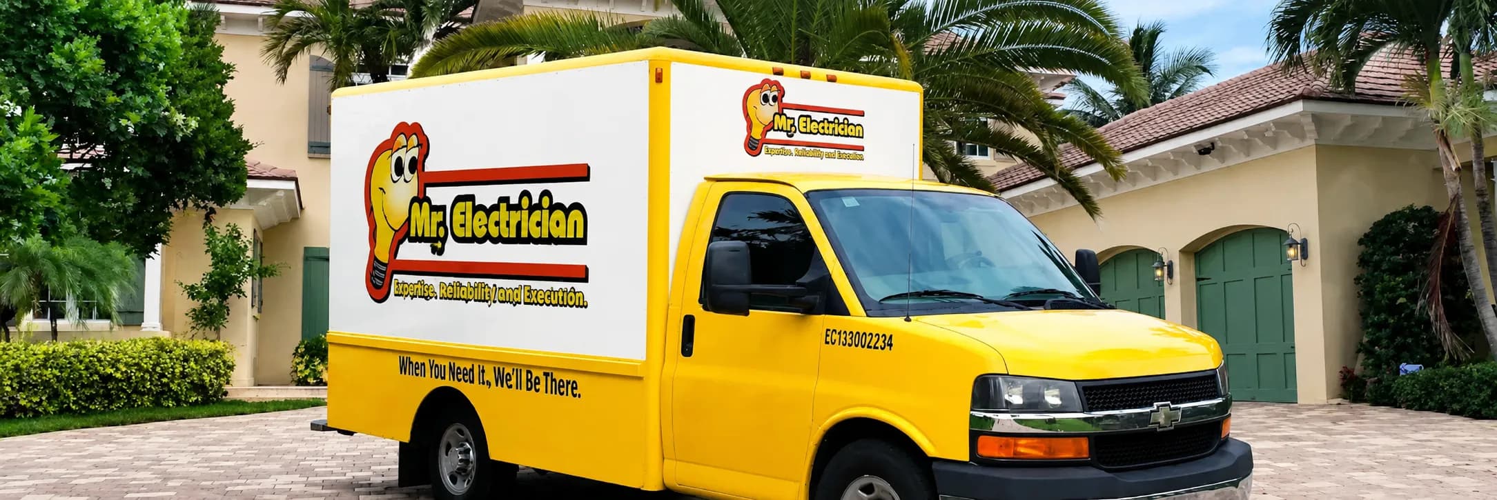 My Electrician truck — Contact Us